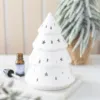 White Winter Fir Tree Oil Burner