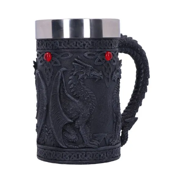 nem3731-2.webp Black Wing Tankard 16cm