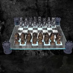 Kingdom Of The Dragon Chess Set 43 cm