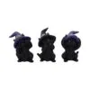 u5487t1.webp Three Wise Familiars 9.2cm