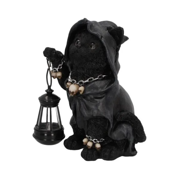 u6172w2-1.webp Reapers Feline Lantern 18.5cm