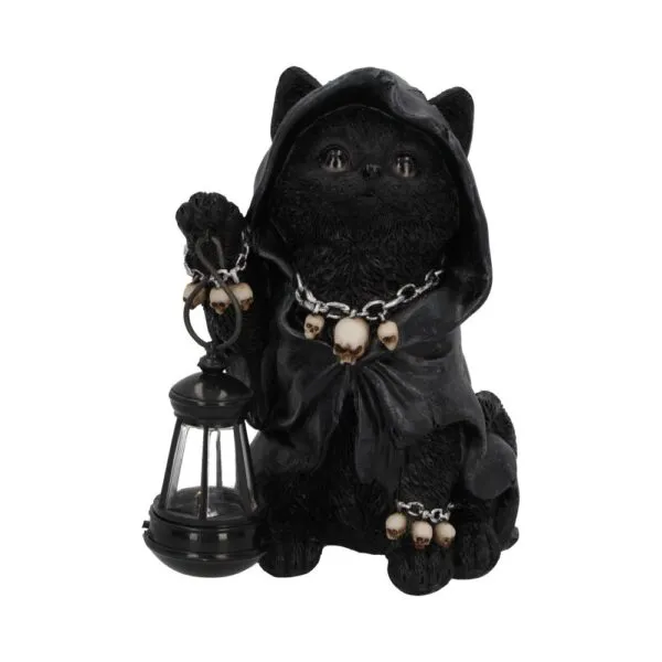 u6172w2.webp Reapers Feline Lantern 18.5cm