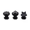 u6717a24.webp Three Wise Spell Cats 8.5cm