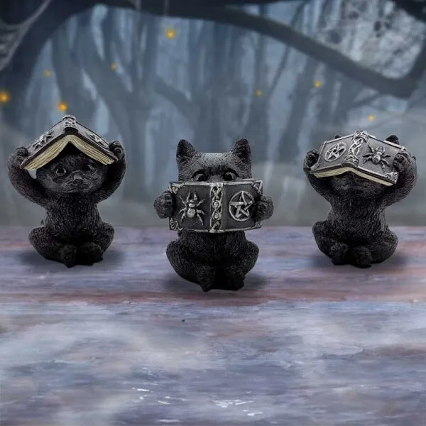 u6717a24-7.webp Three Wise Spell Cats 8.5cm