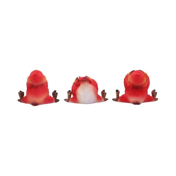 u6859c24-2.webp Three Wise Birds 9.8cm