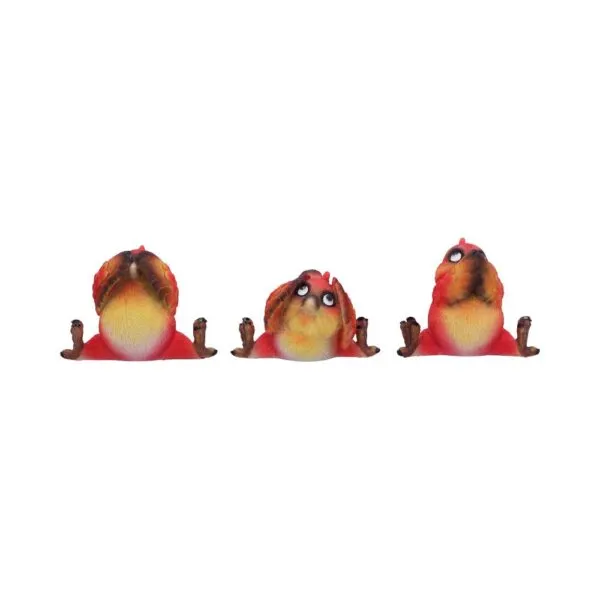 u6859c24.webp Three Wise Birds 9.8cm