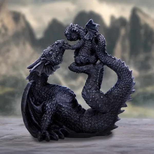 u6866c24-7.webp Drakaina and Dragonling 22cm