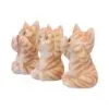 u6958a25-1.webp Three Wise Ginger Cats 8.5cm