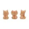 u6958a25-2.webp Three Wise Ginger Cats 8.5cm