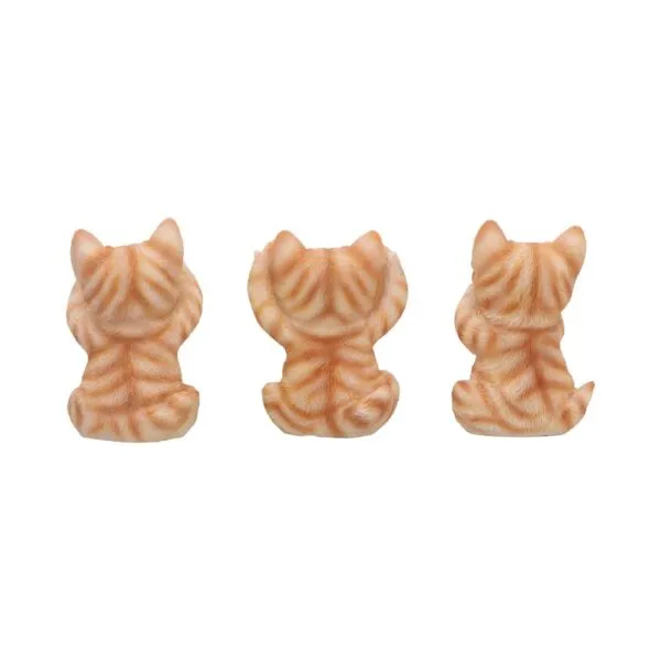u6958a25-2.webp Three Wise Ginger Cats 8.5cm
