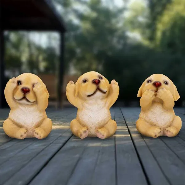 u6959a25-7.webp Three Wise Golden Labradors 7.5cm