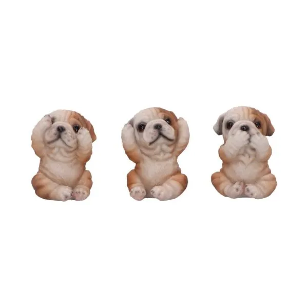 u6960a25.webp Three Wise Bulldogs 7.5cm