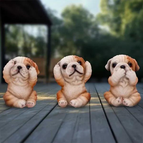 u6960a25-7.webp Three Wise Bulldogs 7.5cm