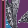 u7071b25-size.webp Dragon Flare Backflow Incense Burner 24cm