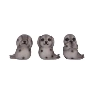 u7108b25.webp Three Wise Seals 7.5cm