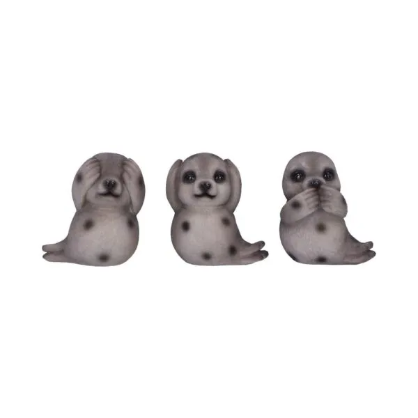 u7108b25.webp Three Wise Seals 7.5cm