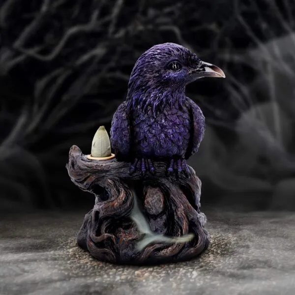 u7214c25-7.webp Raven Roost Backflow Incense Burner 17cm