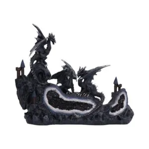 Midnight Geode Guardians | Dragon Trio Figurine