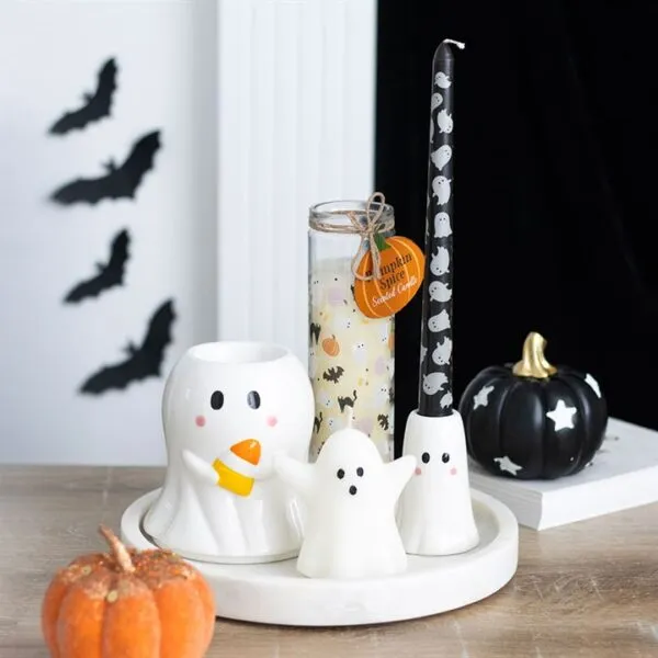 Ghost Mugs and Ghost Candle Holders Ghost Mugs and Ghost Candle Holders