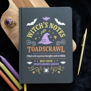 Witch's Notes A5 Notebook